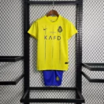 2023-2024 Al-Nassr Home Football Shirt Kids Size