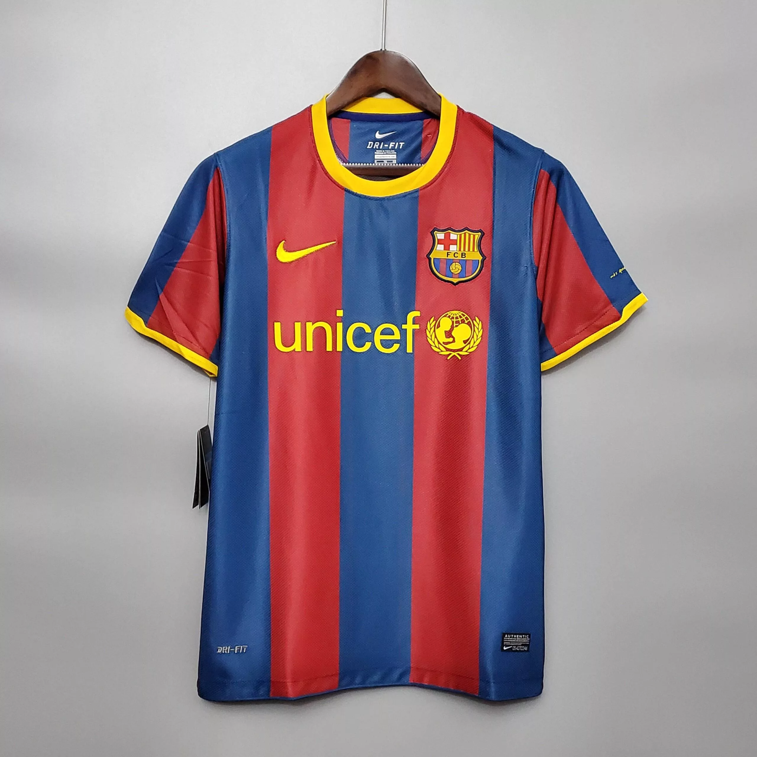 2010-2011 Retro Barcelona Home Football Shirt