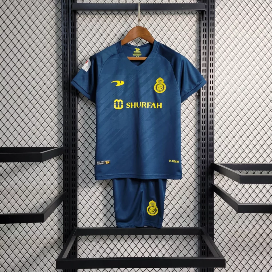 2023-2024 Al-Hilal Saudi Home Football Shirt Kids Size