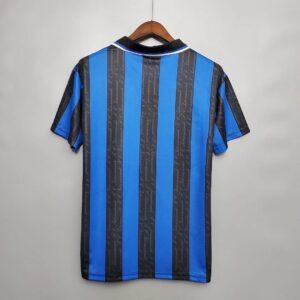 1997 1998 Retro Internazionale Milan Home Football Jersey