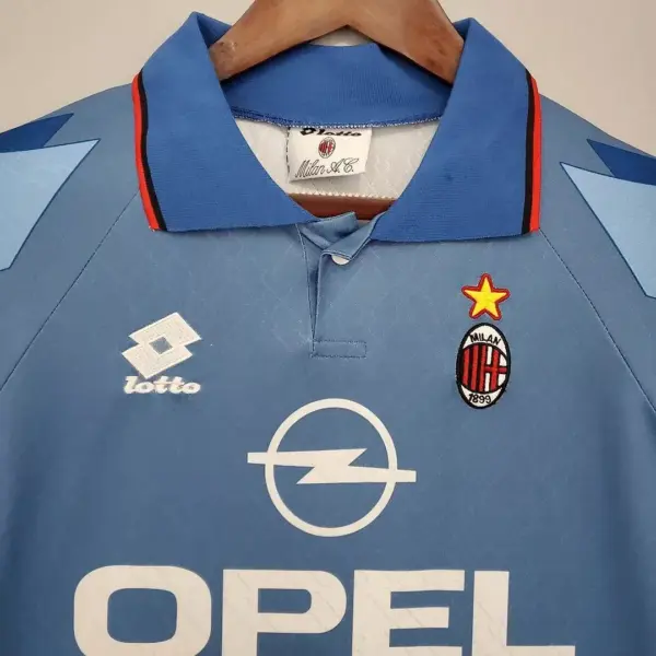 1995 1996 Retro AC Milan Fourth Away Football Shirt
