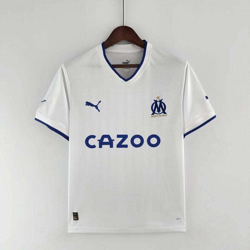 2022 2023 Olympique de Marseille Home Football Jersey