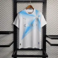 2023-2024 Olympique de Marseille Fourth Away 30th Anniversary Edition White Football Jersey 2023-2024 Olympique de Marseille Fourth Away 30th Anniversary Edition White Football Jersey