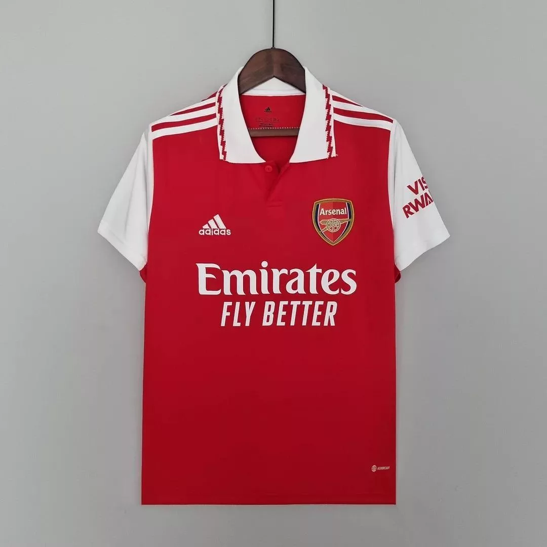 2023-2024 Arsenal Training Wear Red Soccer Jersey