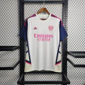 2023-2024 Arsenal Soccer Jersey Training Wear White
