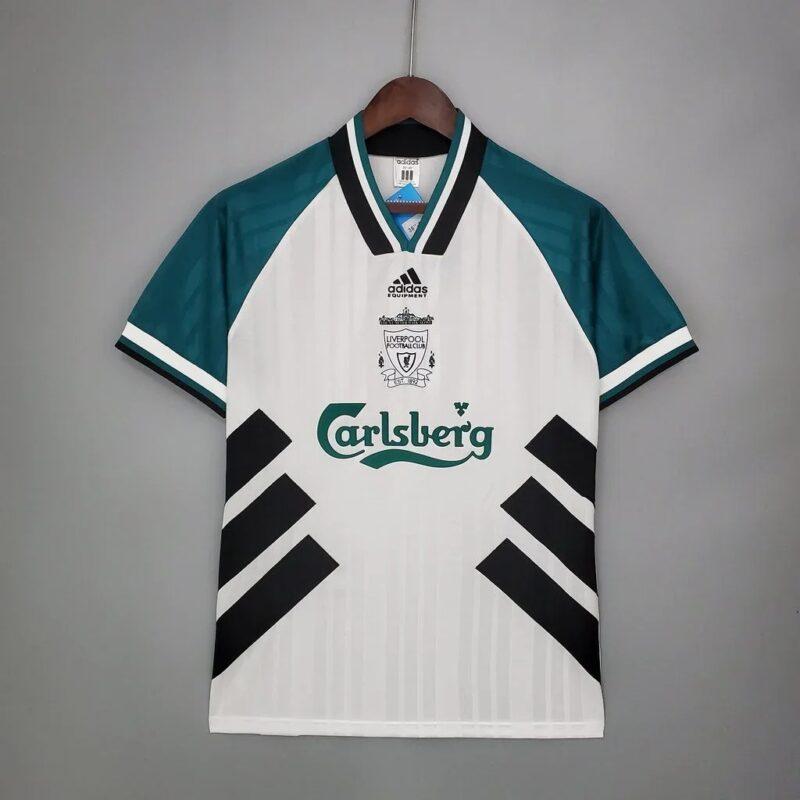 1993-1995 Retro Liverpool Away Football Shirt