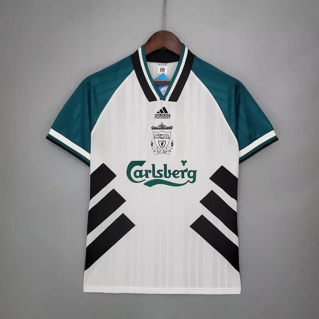1993-1995 Retro Liverpool Away Football Shirt