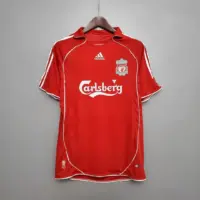 2006-2007 Retro Liverpool Football Shirt Home