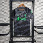 2023-2024 Liverpool Goalkeeper Black Soccer Jersey