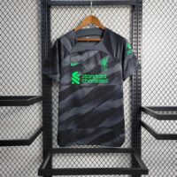 2023-2024 Liverpool Goalkeeper Black Soccer Jersey 2023-2024 Liverpool Goalkeeper Black Soccer Jersey