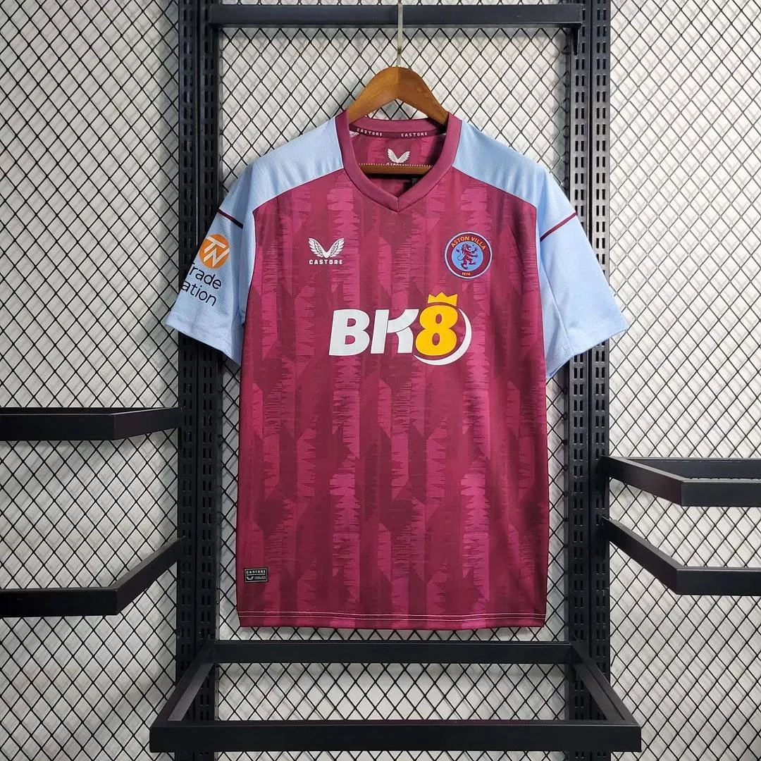 2023-2024 Aston Villa Home Football Shirt