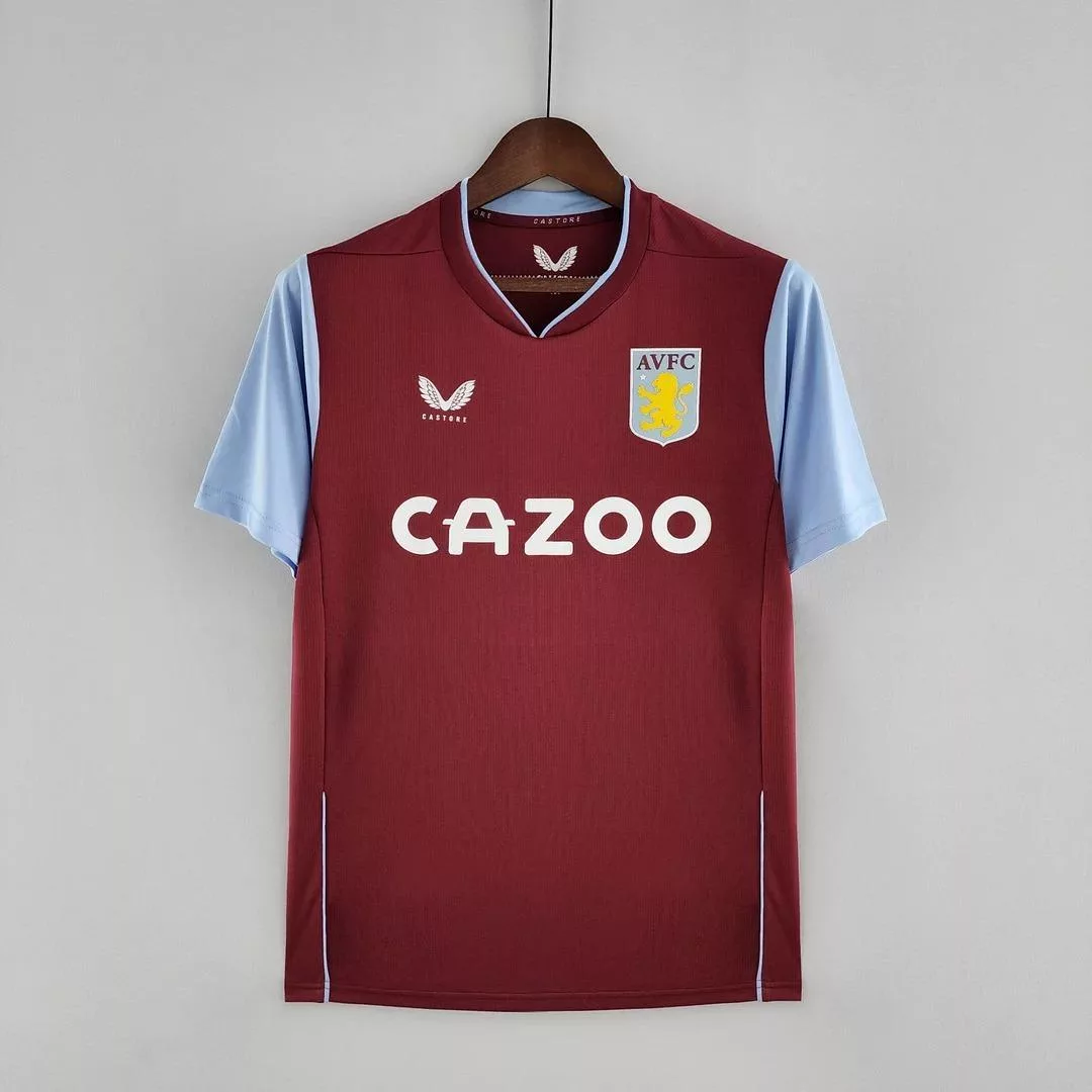 2022-2023 Aston Villa Home Football Shirt