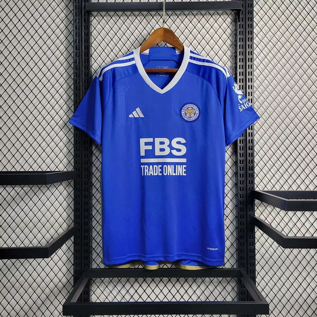 2023-2024 Leicester City Home Soccer Jersey