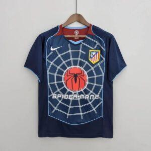 2004-2005 Retro Atletico Madrid Away Soccer Jersey
