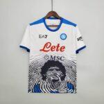 Napoli Soccer Commemorative Edition White Jersey 2021-2022