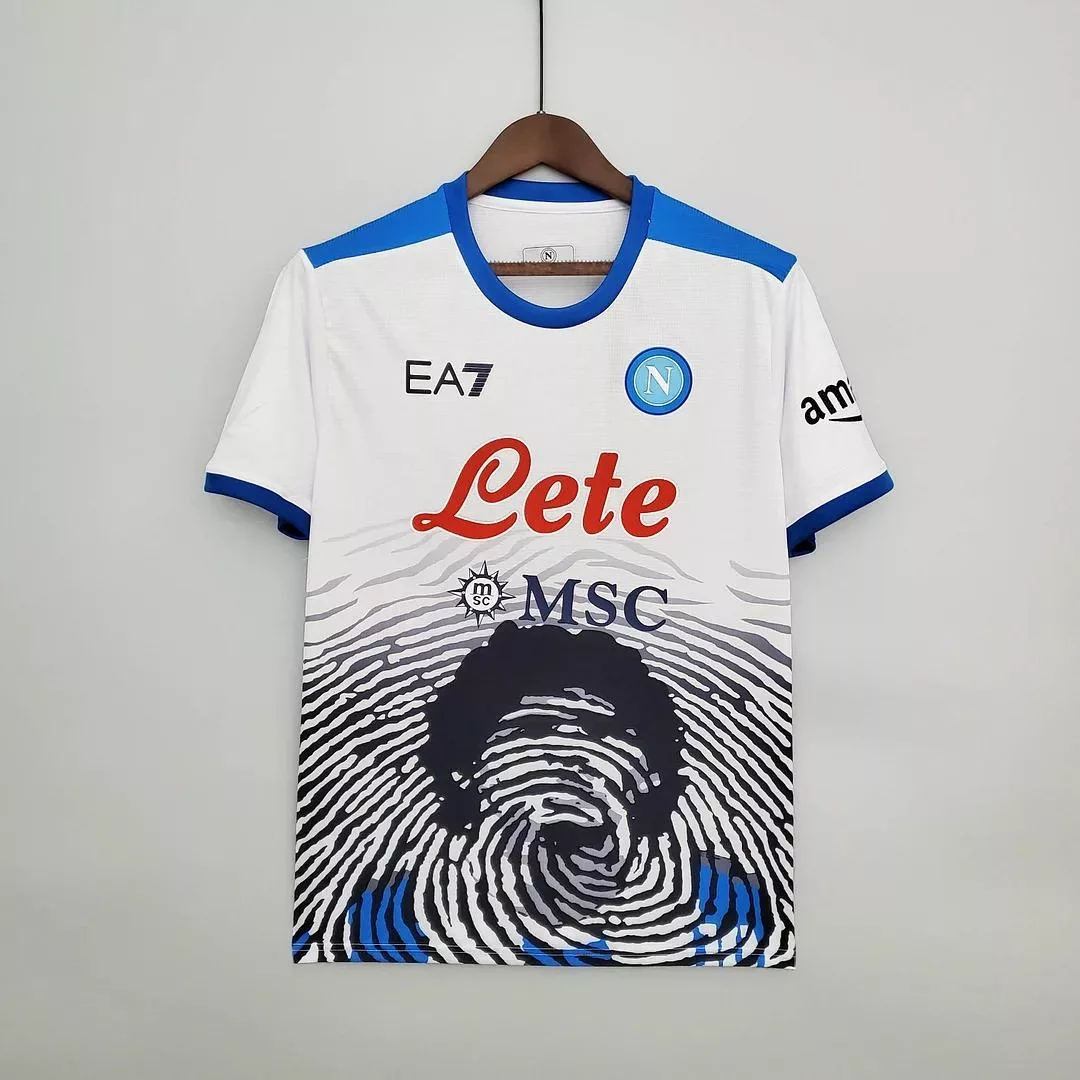 Napoli Soccer Commemorative Edition White Jersey 2021-2022