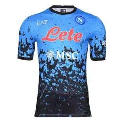 2022-2023 Napoli Halloween Special Edition Blue Soccer Jersey