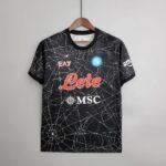 2021-2022 Napoli Halloween Special Edition Black Soccer Jersey