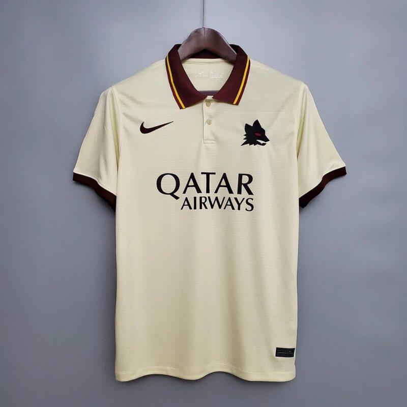 2020-2021 Retro Roma Away Soccer Jersey