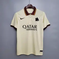 2020-2021 Retro Roma Away Soccer Jersey