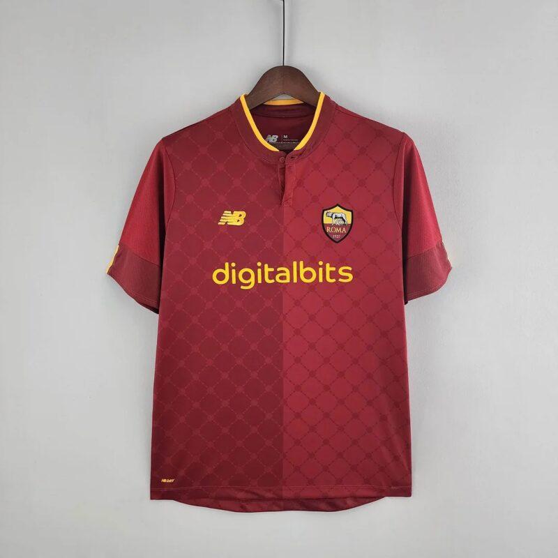 2022-2023 Roma Home Soccer Jersey