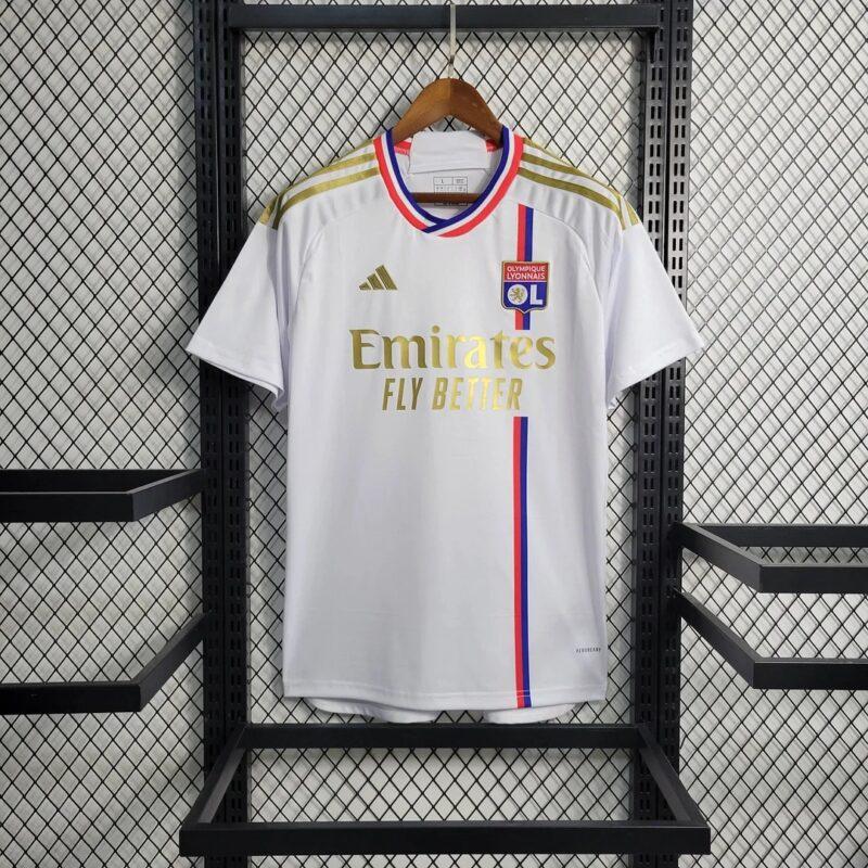 2023-2024 Lyon Home Football Shirt