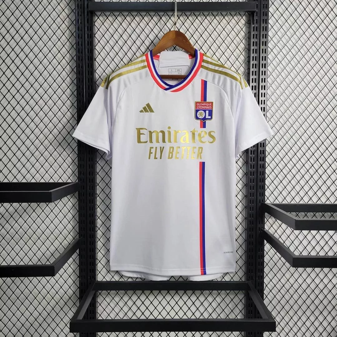 2023-2024 Lyon Home Football Shirt