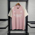 2023-2024 Lyon Training Wear Pink Football Shirt
