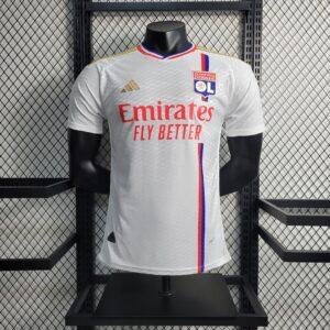 2023-2024 Player Version Lyon Home Football