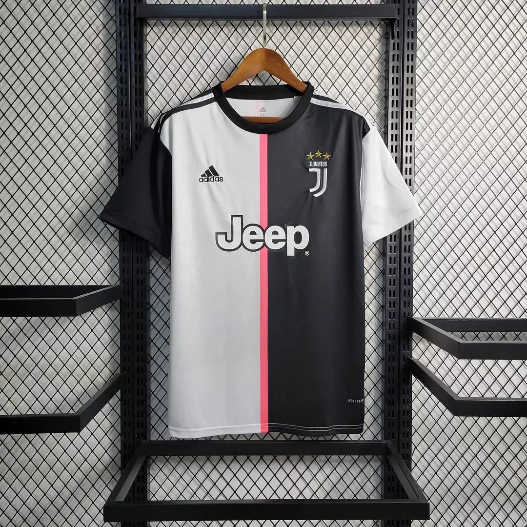 2019-2020 Retro Juventus Football Shirt Home