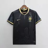 2022 Brazil Special Edition Black Soccer Jersey 2022 Brazil Special Edition Black Soccer Jersey