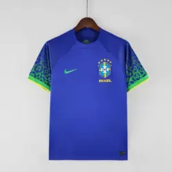 2022 World Cup Brazil Away Soccer Jersey