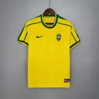 1998 Retro Brazil Soccer Jersey Home 1998 Retro Brazil Soccer Jersey Home