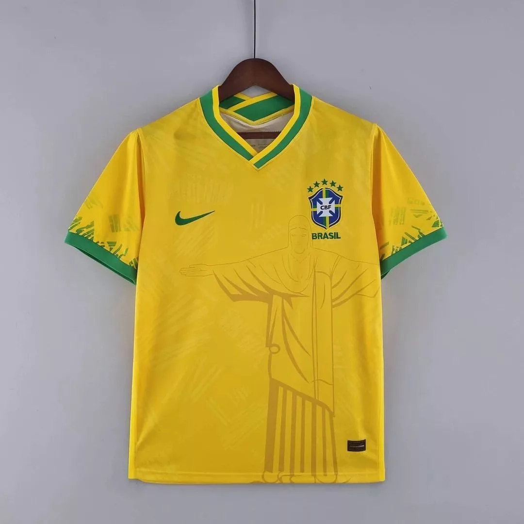 2022 Brazil Classic Soccer Jersey Yellow