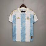 2021 Argentina Soccer Jersey Concept Maradona Special Emblem