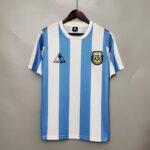 1986 Retro Argentina National Team Home Jersey