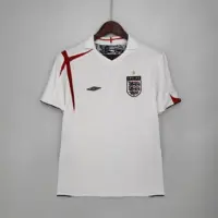 2006 Retro England Home Soccer Jersey 2006 Retro England Home Soccer Jersey