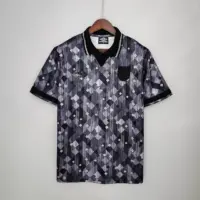 1990 Retro England Blackout Special Edition Black Soccer Jersey 1990 Retro England Blackout Special Edition Black Soccer Jersey
