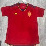 2022 FIFA World Cup Spain Home Soccer Shirt