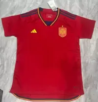 2022 FIFA World Cup Spain Home Soccer Shirt 2022 FIFA World Cup Spain Home Soccer Shirt