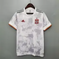 Soccer Shirt Spain 2020 White Away Soccer Shirt Spain 2020 White Away