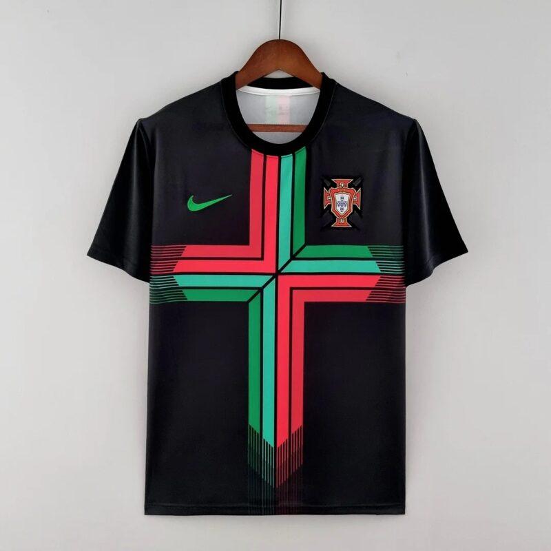 2022 Portugal Special Edition Black Football Shirt