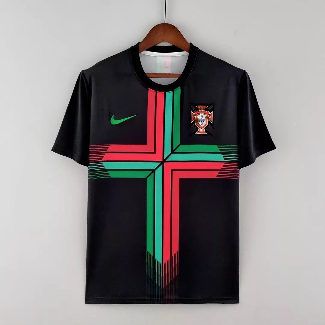 2022 Portugal Special Edition Black Football Shirt