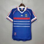 1998 Retro France Away Football Shirt