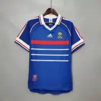 1998 Retro France Away Football Shirt