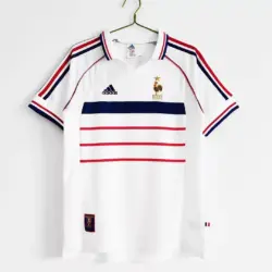 1998 Retro France Home Football Shirt