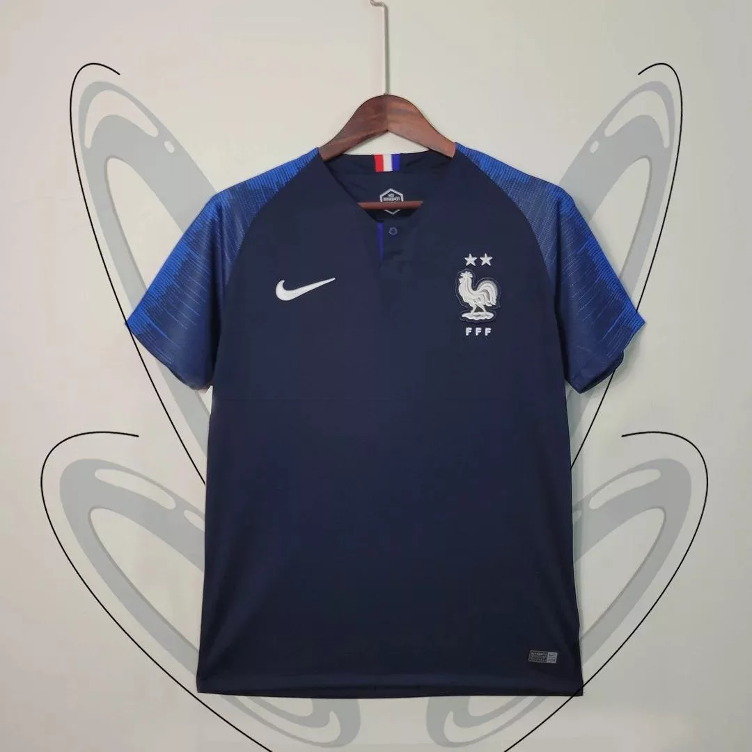 2018 Retro France Home Football Shirt 2018 Retro France Home Football Shirt