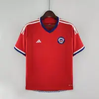 2022 Chile National Team Home Soccer Jersey 2022 Chile National Team Home Soccer Jersey