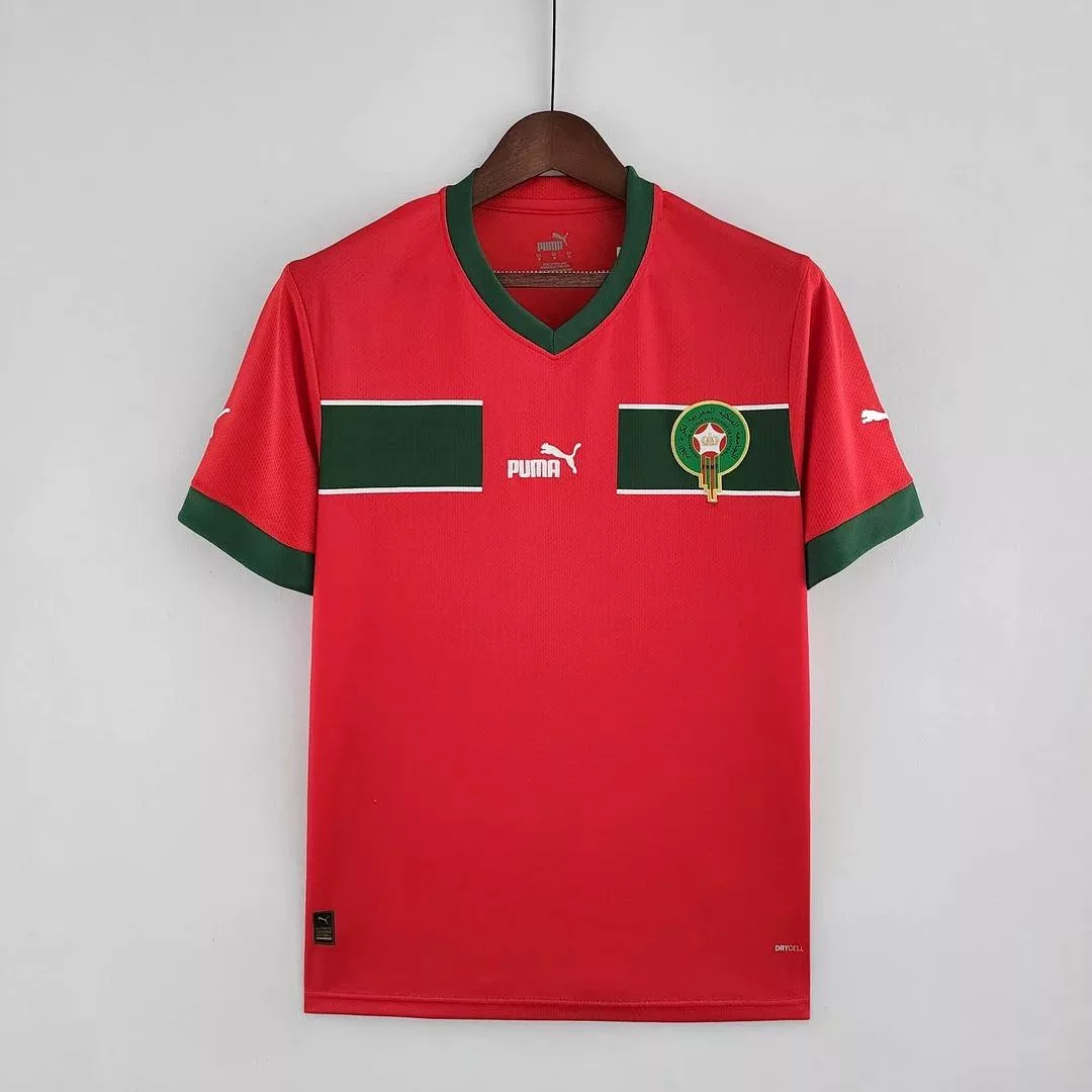 2022 FIFA World Cup Morocco National Team Home Shirt 2022 FIFA World Cup Morocco National Team Home Shirt