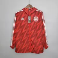2021-2022 Manchester United Jersey Windbreaker Red 2021-2022 Manchester United Jersey Windbreaker Red